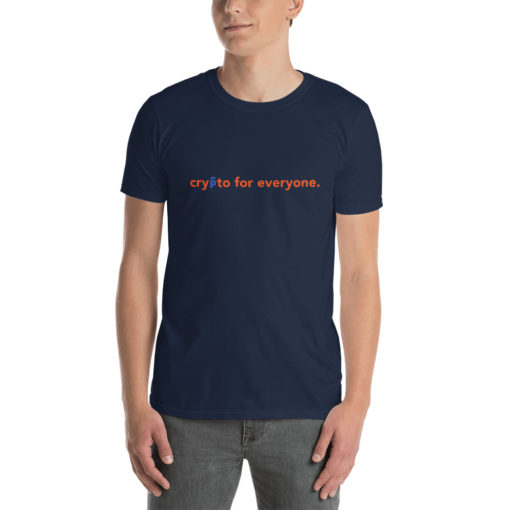 Crypto for Everyone Unisex T-Shirt - Image 2