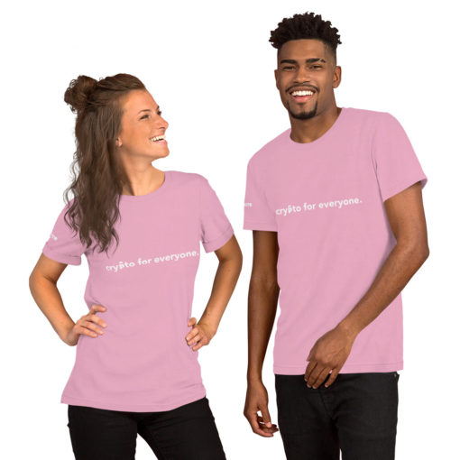 Crypto for Everyone WLoCS /w "Parachute" on Right Arm Unisex T-Shirt