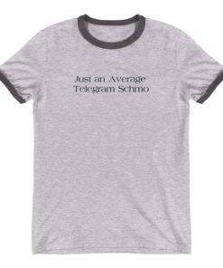 Telegram Schmo Ringer T-Shirt