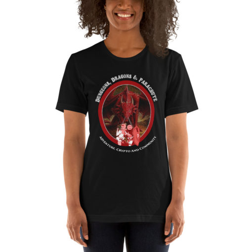 Dungeons, Dragons and Parachute T-Shirt