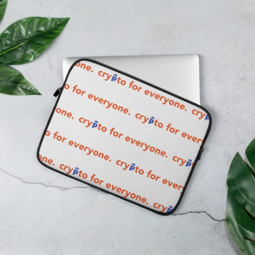 Crypto for Everyone Laptop Sleeve