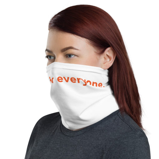 Crypto For Everyone Face Mask Neck Gaiter - Image 2