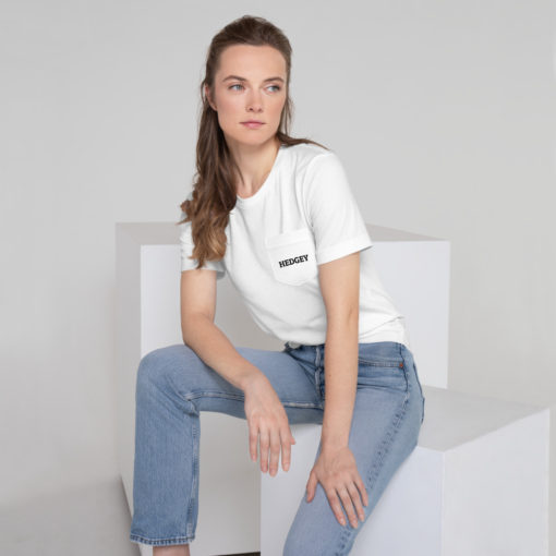 Hedgey Unisex Pocket T-Shirt - Image 2