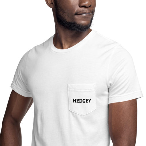 Hedgey Unisex Pocket T-Shirt - Image 4