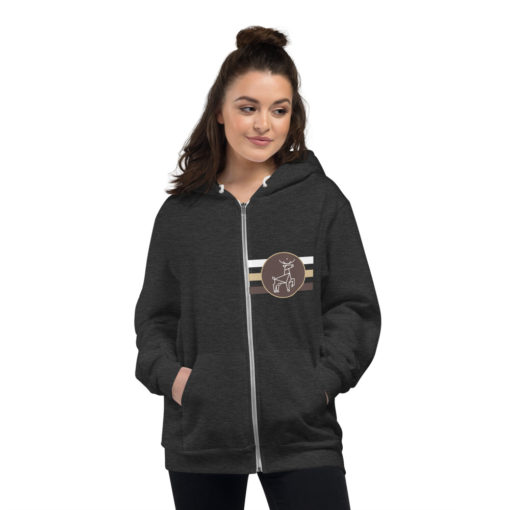 Stag The Zip Up Hoodie - Image 2