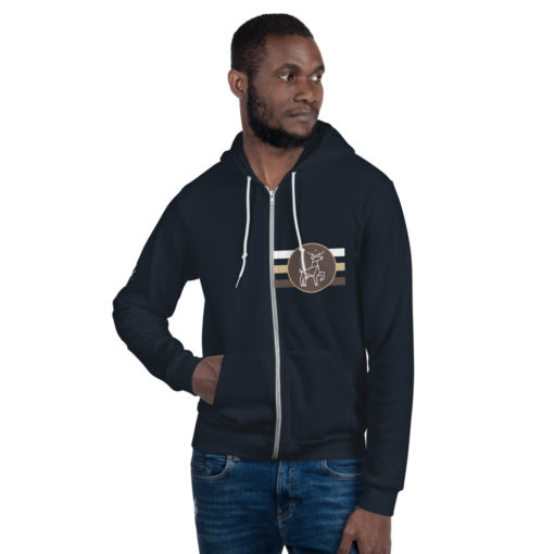 Stag The Zip Up Hoodie - Image 4