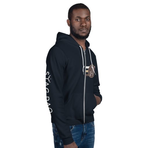Stag The Zip Up Hoodie - Image 5